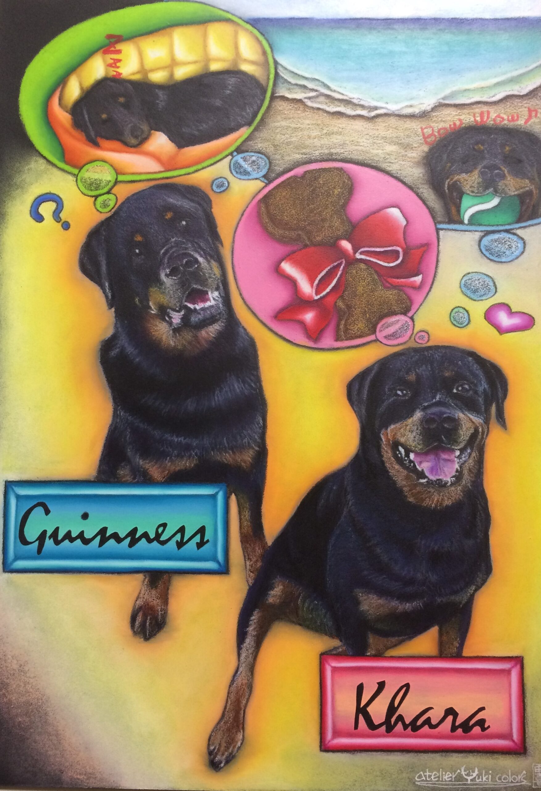 【Order】愛犬Guinness & Kbarkイメージ